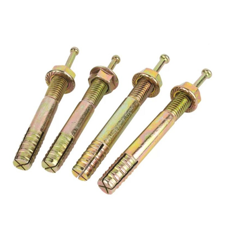 Metal Hit Core Nail Bolt Strike Anchor Hammer Drive Pin Expansion Anchor for Concrete and Cement