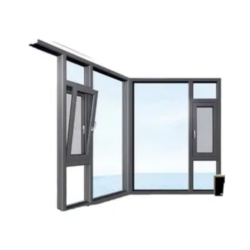 Aluminum Frame Laminated Tempered Glass Outdoor Residential Metal Lowes Awnings