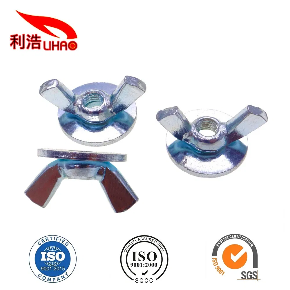 Solid Blue Wing Nuts Wing Nuts Bolts and Screws