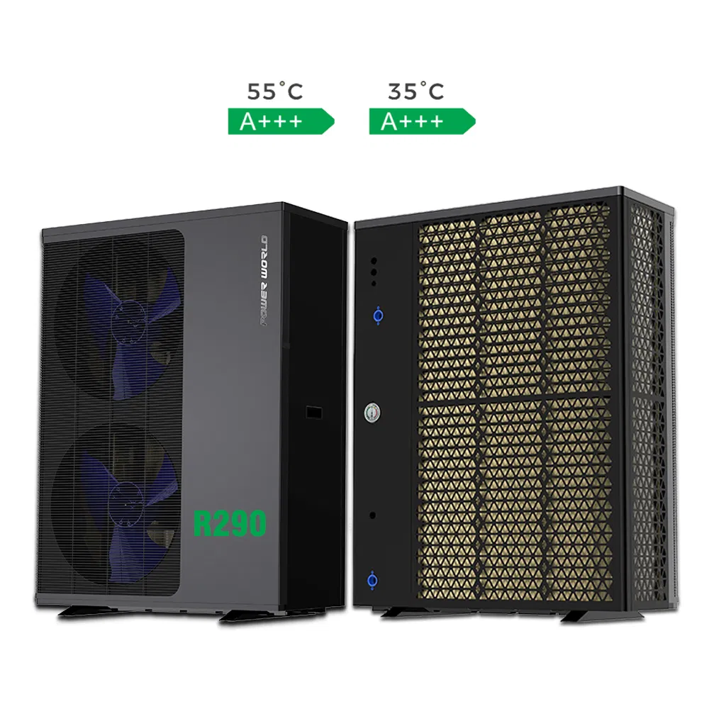 High Efficiency Full Inverter Air Source Heatpump Thermostat R290 Heatpump Inverter Air to Water