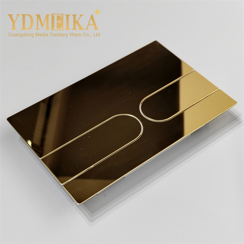 Stainless Steel Material Toilet Concealed Cistern Flush Cover Panel Plate Button