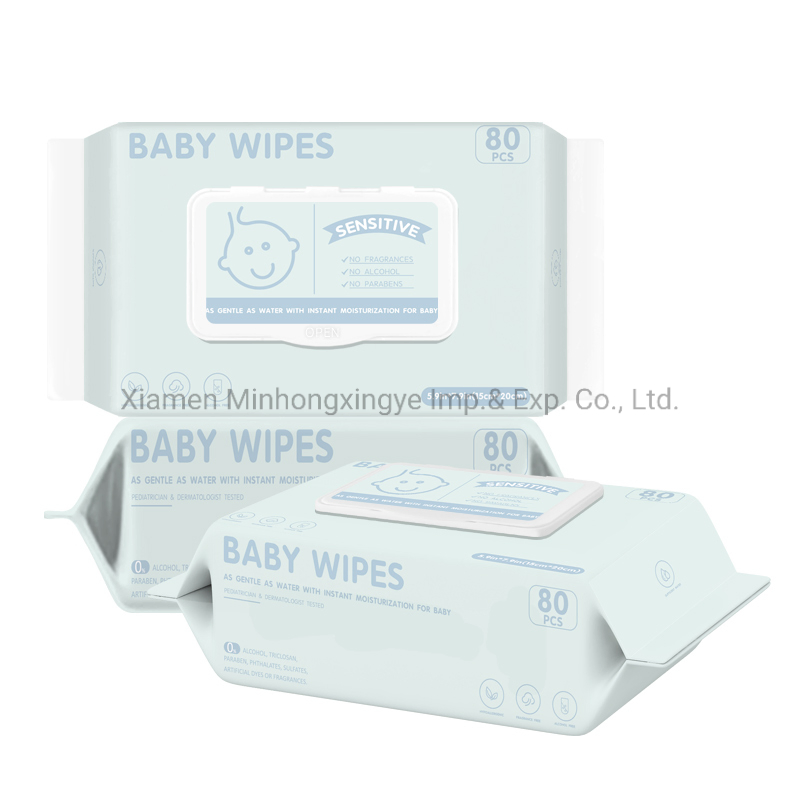 High Quality Cheap Spunlace Non-Alcoholic Cleaning Baby Wipes, Baby Wipe
