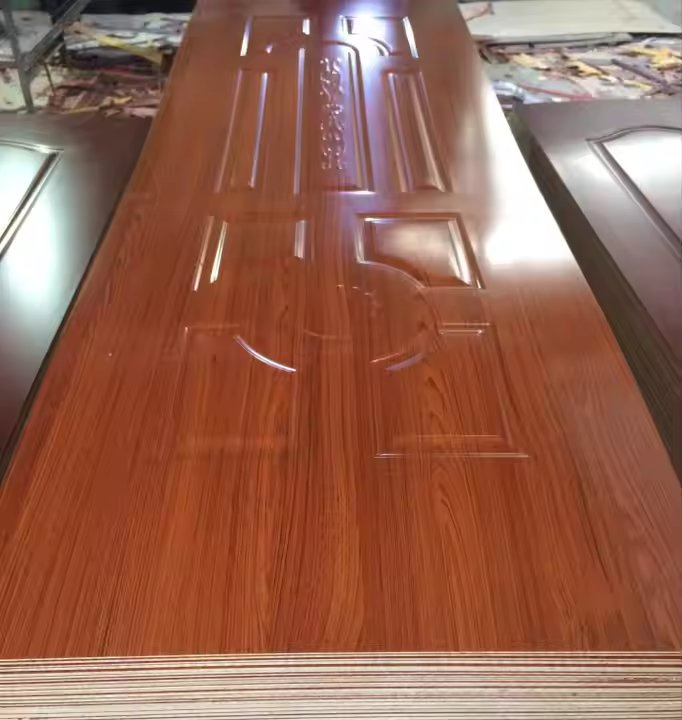 White Primed Door Skin Melamine HPL Door Skin