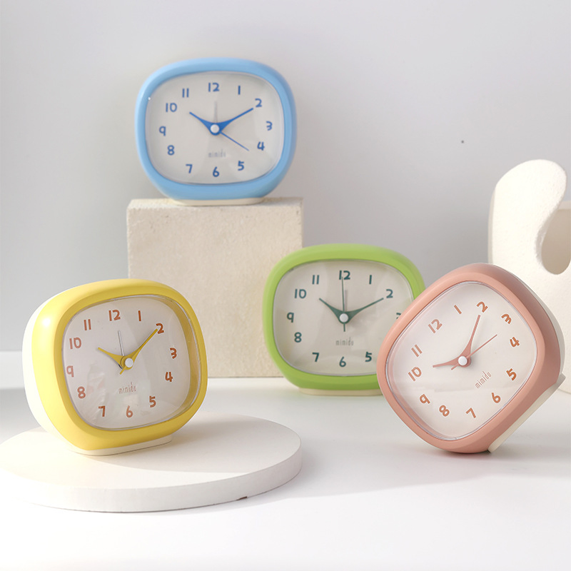 Stylish Ins Time Management Clock Perfect Alarm for Kids & Students Compact Home Use