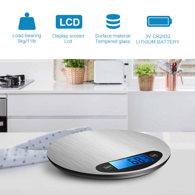 Кухонные весы электронные высокоточные HESSION