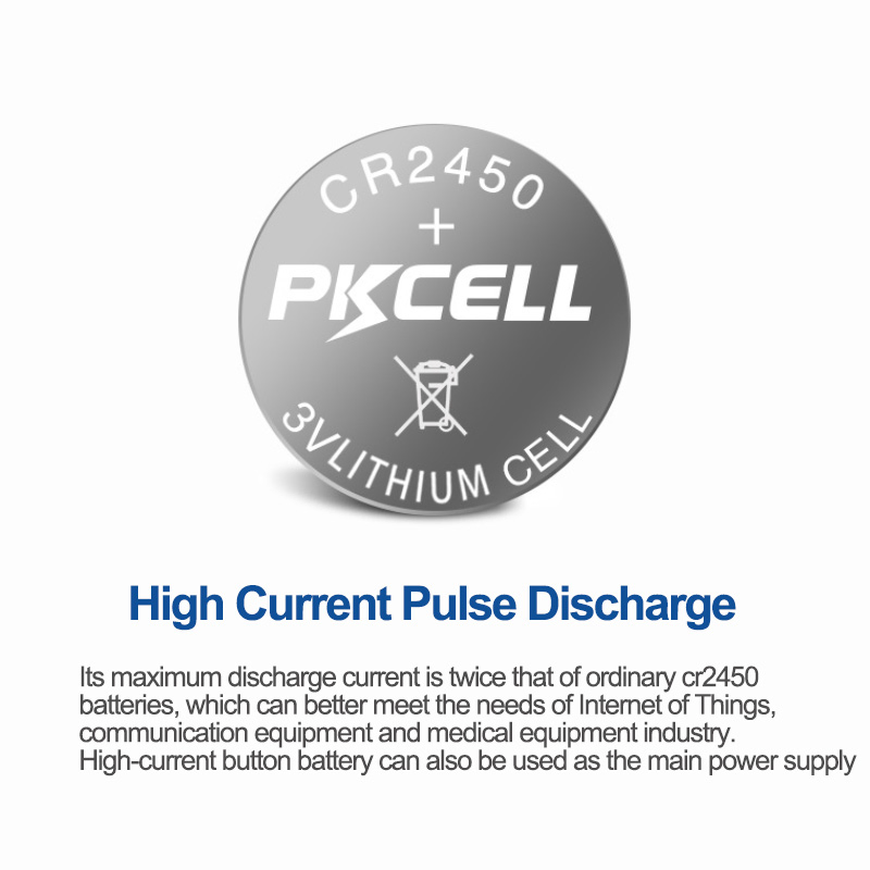 Батарейка-таблетка PKCell CR2450 3V