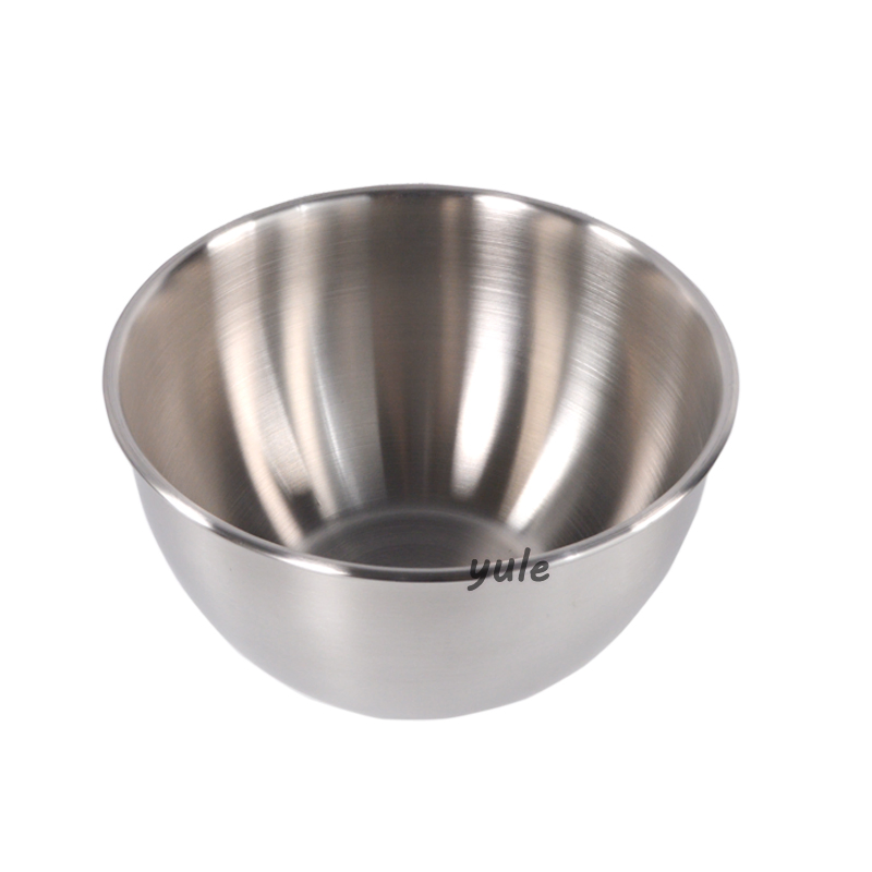 Amazon Hot Sale 0.5mm Height Quality 16cm-30cm Salad Mixing Bowl Stinless Steel Mixing Bowl