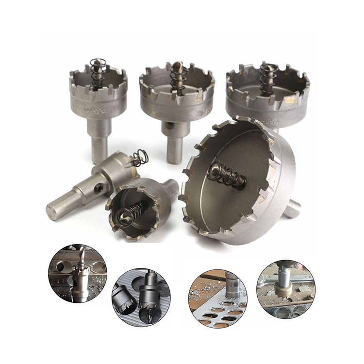 Tungsten Carbide Tipped Tct Hole Saw Cutter for Stainless Steel Plate Drill Bits