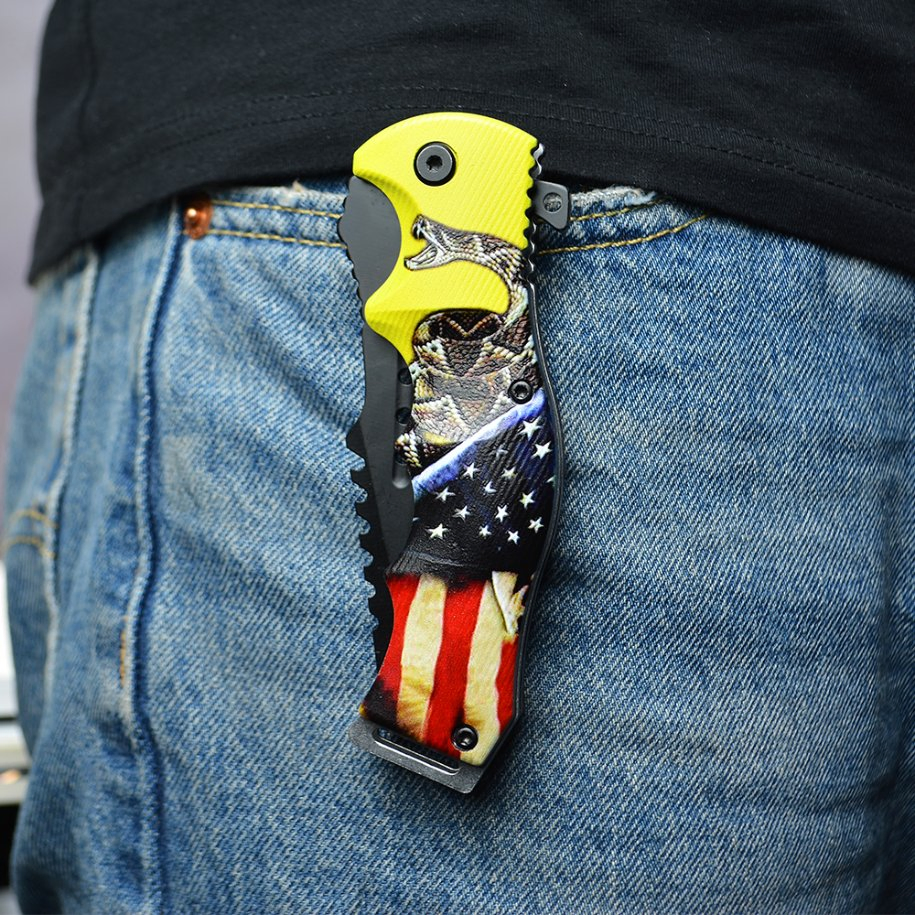 Portable Folding Knife Various Designs for Hunting Outdoor Knife in Stock