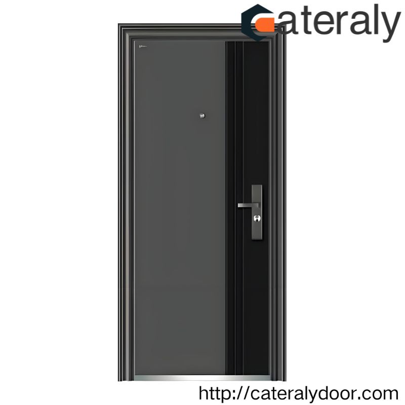 Cateraly Durable Soundproof Residential Door with Adjustable Hinges for Easy Installation with Hardware