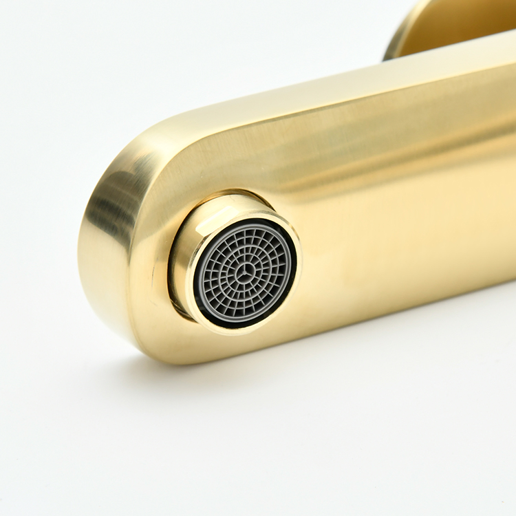 Sanipro High Quality Solid Brass Bathroom Sink Mixer Tap Hot Cold Mixer Basin Faucets Water Taps