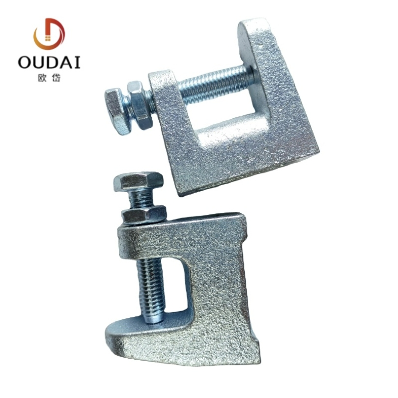 Oudai Rigid Adjustable Forging Casting Top Beam Connection Fixed Beam Clamp