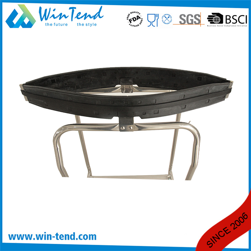 Convenient Foot Operated Stainless Steel Waste Bag Holder for Sale