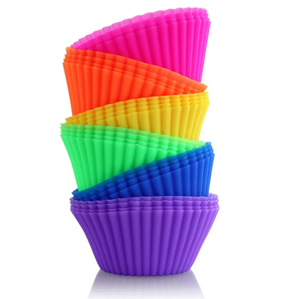 Non-Stick Silicone Flower Cake Pan Kitchen Baking Molds