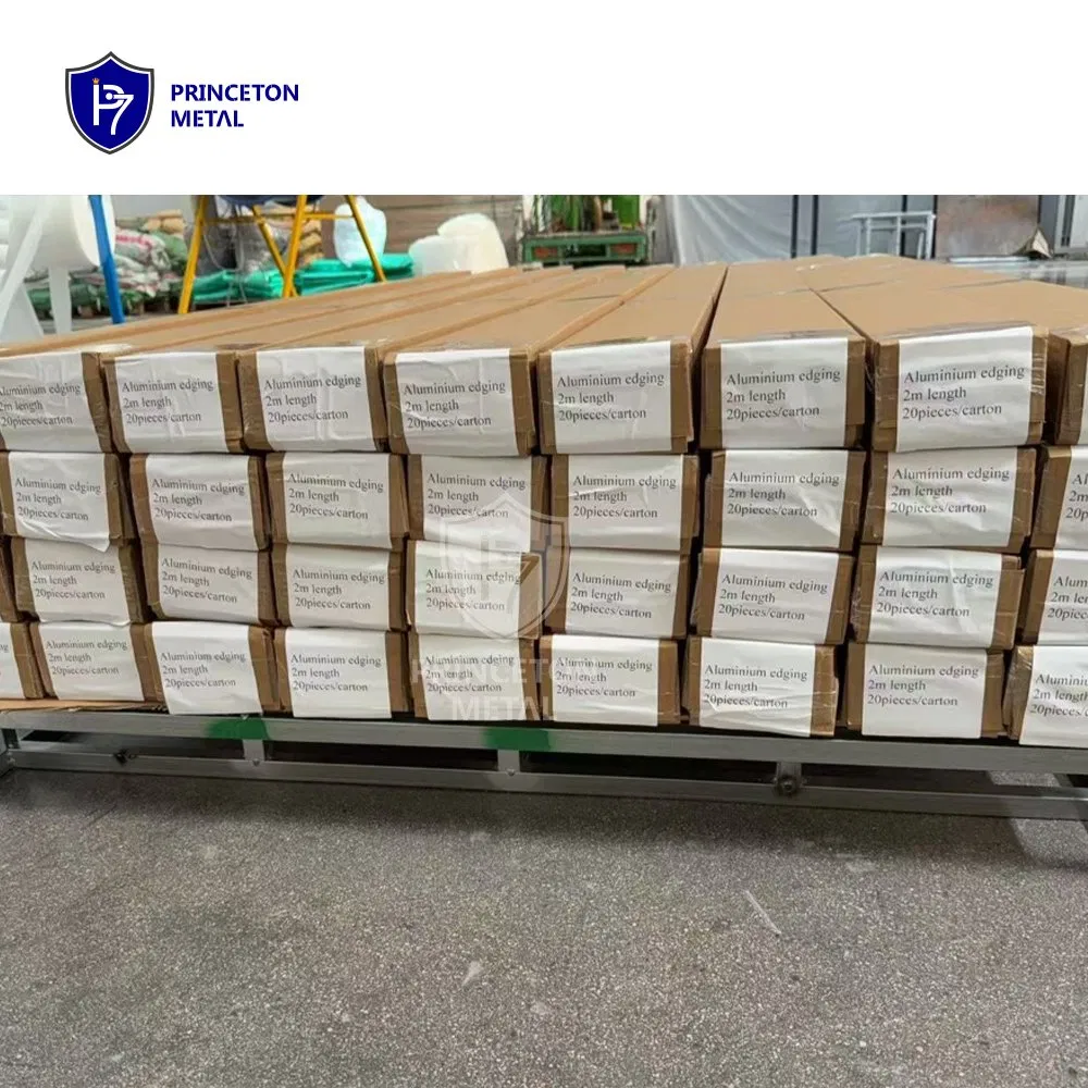 Minimalist Bendable Long Lasting Straight-Shape Landscape Edging for Flower Bed, Tree Rings