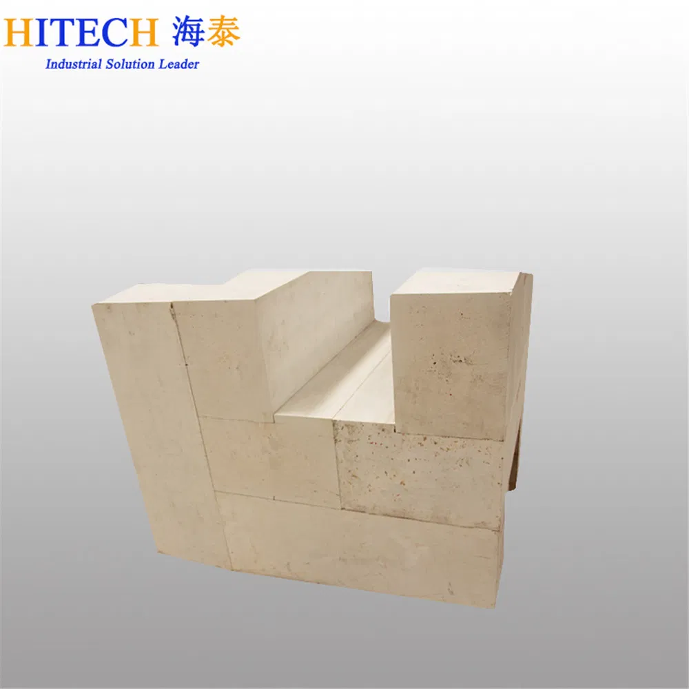 Tempered Glass Furnace High Thermal Resistant Bonded Azs Bricks
