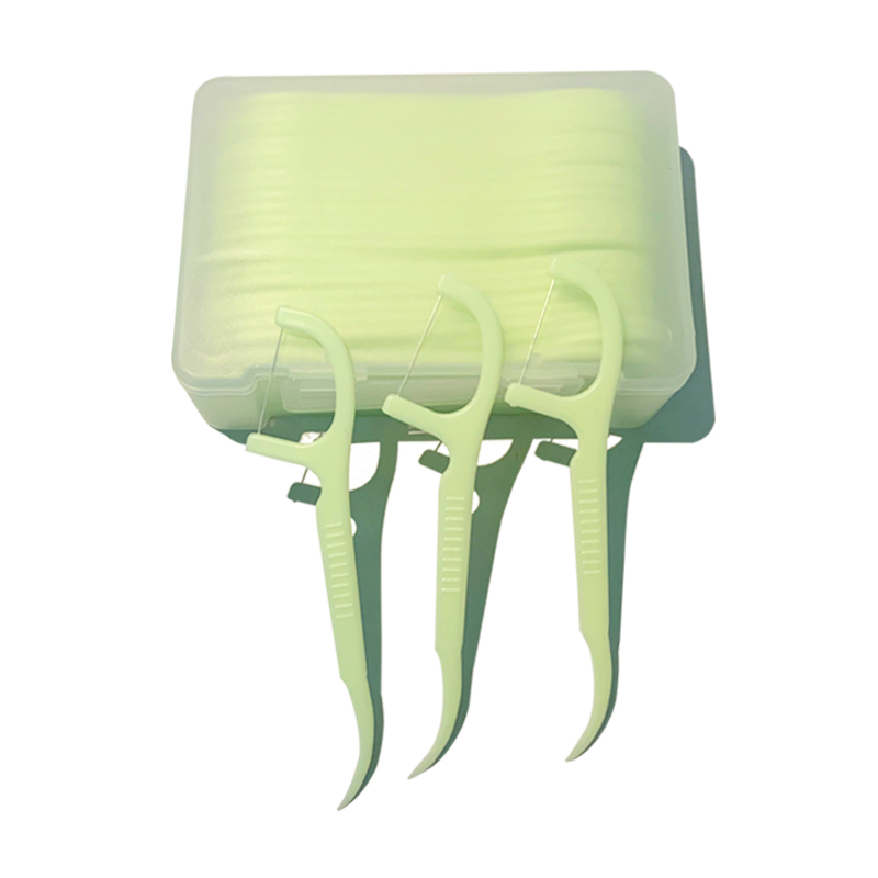 36 PCS Dental Floss Teeth Picks Plastic Oral Tooth Flossers Double Threads Floss Pick