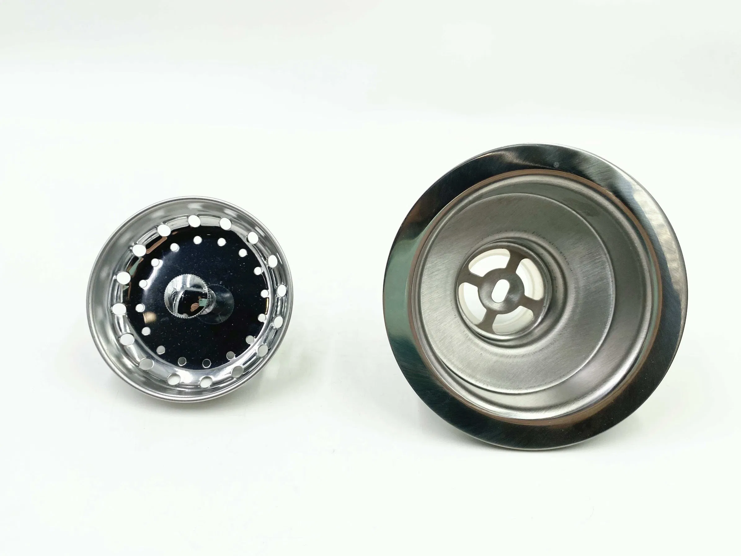 Round Shape Drain Stainless Steel Kitchen Sink Strainer