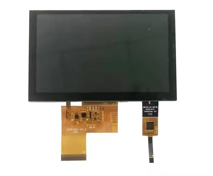 IPS LCD модуль 5 дюймов, 800x480, 1000 нит, сенсорный