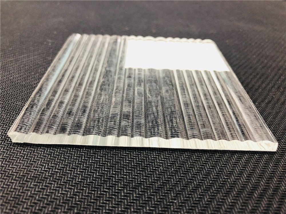 Rich Patterns and Strong Decoration Rainbow Pattern Glass for Bathroom (CP-TP)