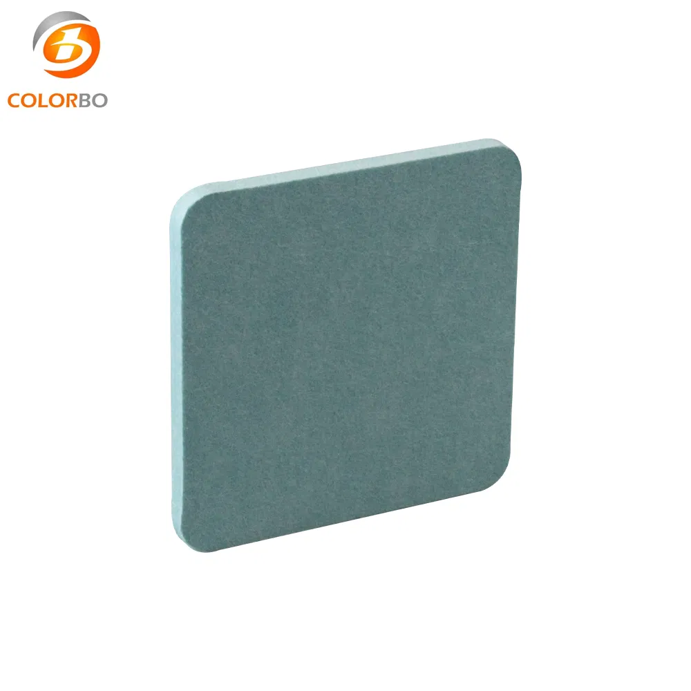 Decorative Sound Absorbing Polyester Acoustic Panels Wall Tiles
