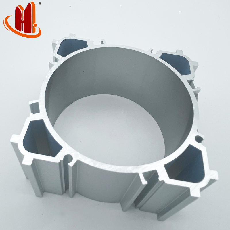 Custom 6063 T6 Matt Silver Aluminium Pipe Tube for Pneumatic Air Cylinder