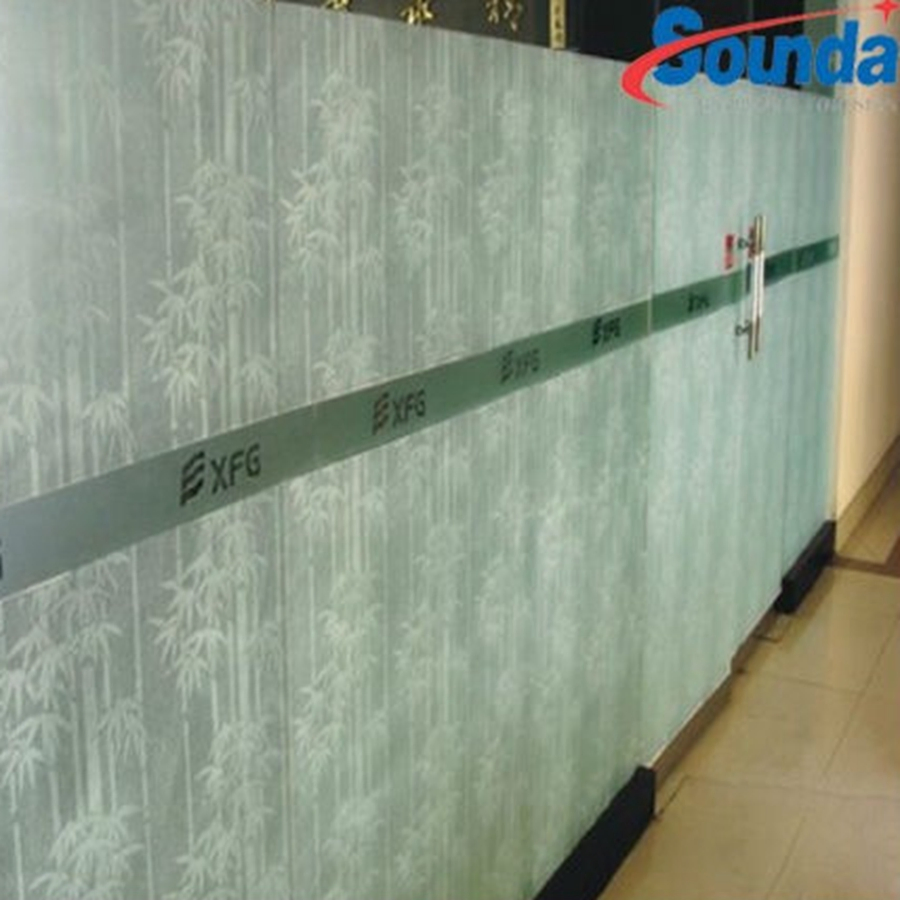 Transparent and Black PVC Glass Window Film