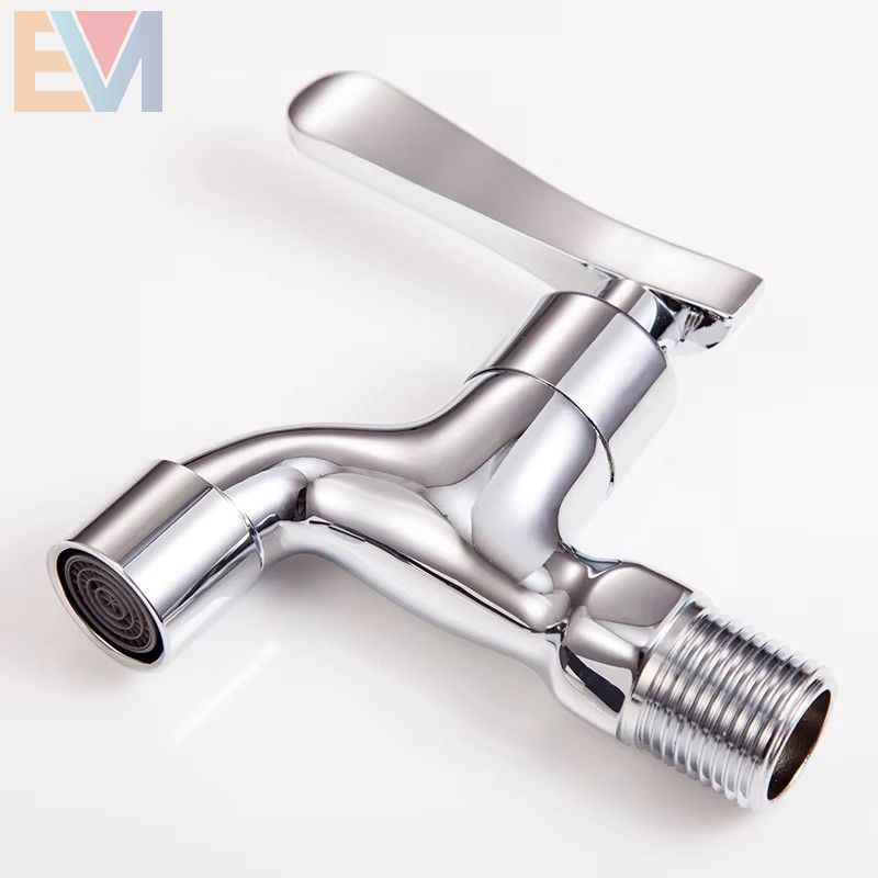 Bathroom Kitchen Water Tap for Washing Machine Zinc Alloy Wall Mounted Faucet