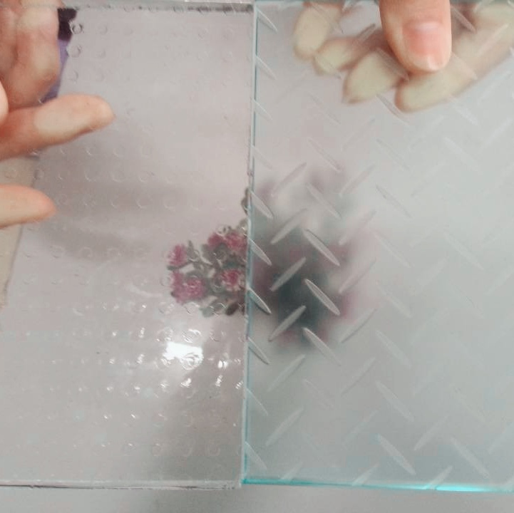 Safety Anti Slip Laminated Glass Outdoor Floor Tiles for Glass Stairs