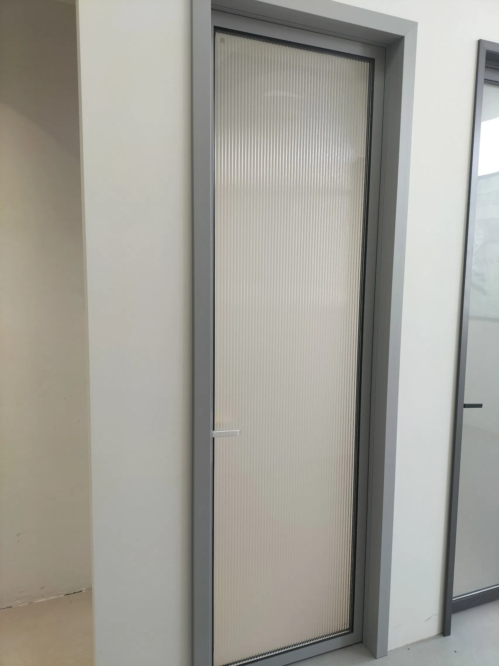 New Design Custom High Quality Modern Double Casement Front Entrance Double Glass Security Aluminum Casement Hinged Door