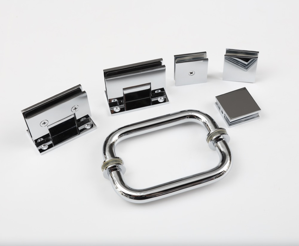 Solid Brass Glass Shower Door Hardware