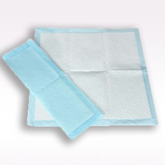 Good Free Sample Medical Thick Cotton Organic Contoured Wholesale Incontinence Disposable Bed Under Pads