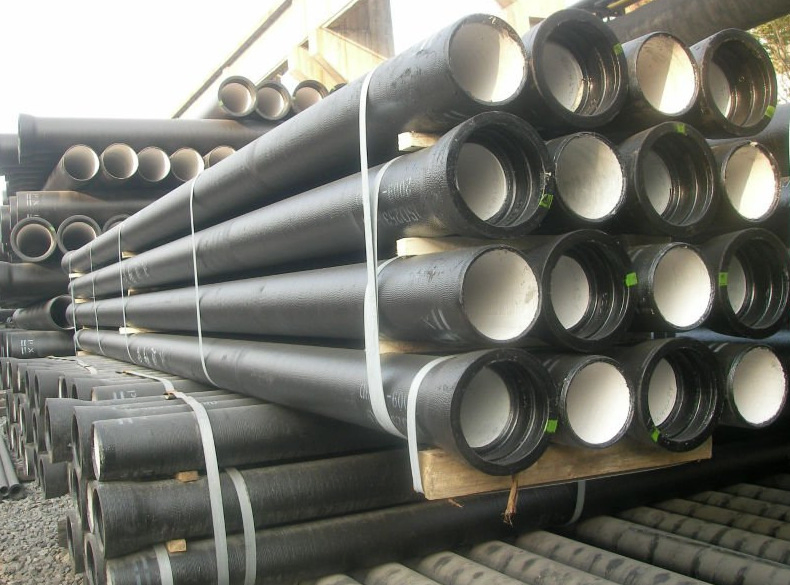 New Ductile Cast Iron Pipes and Fitting Class K7 K9 Pipe for Drain Water System