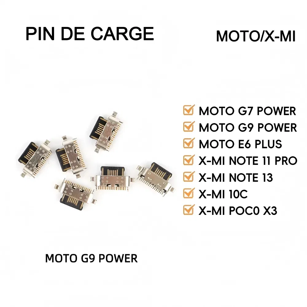 Charging Connector for Samsung Moto Redmi Phones