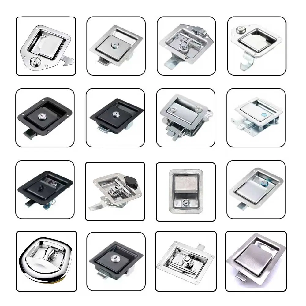 Huiding Black Truck Tool Box Lock Panel Lock Paddle Latch for Sale