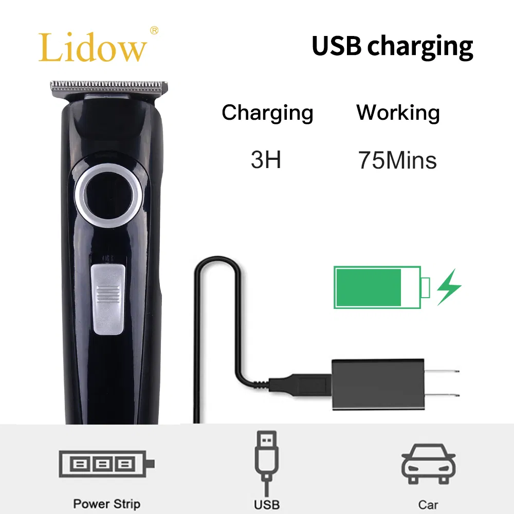Promotion Electric USB Rechargeable Hair Trimmer for Men