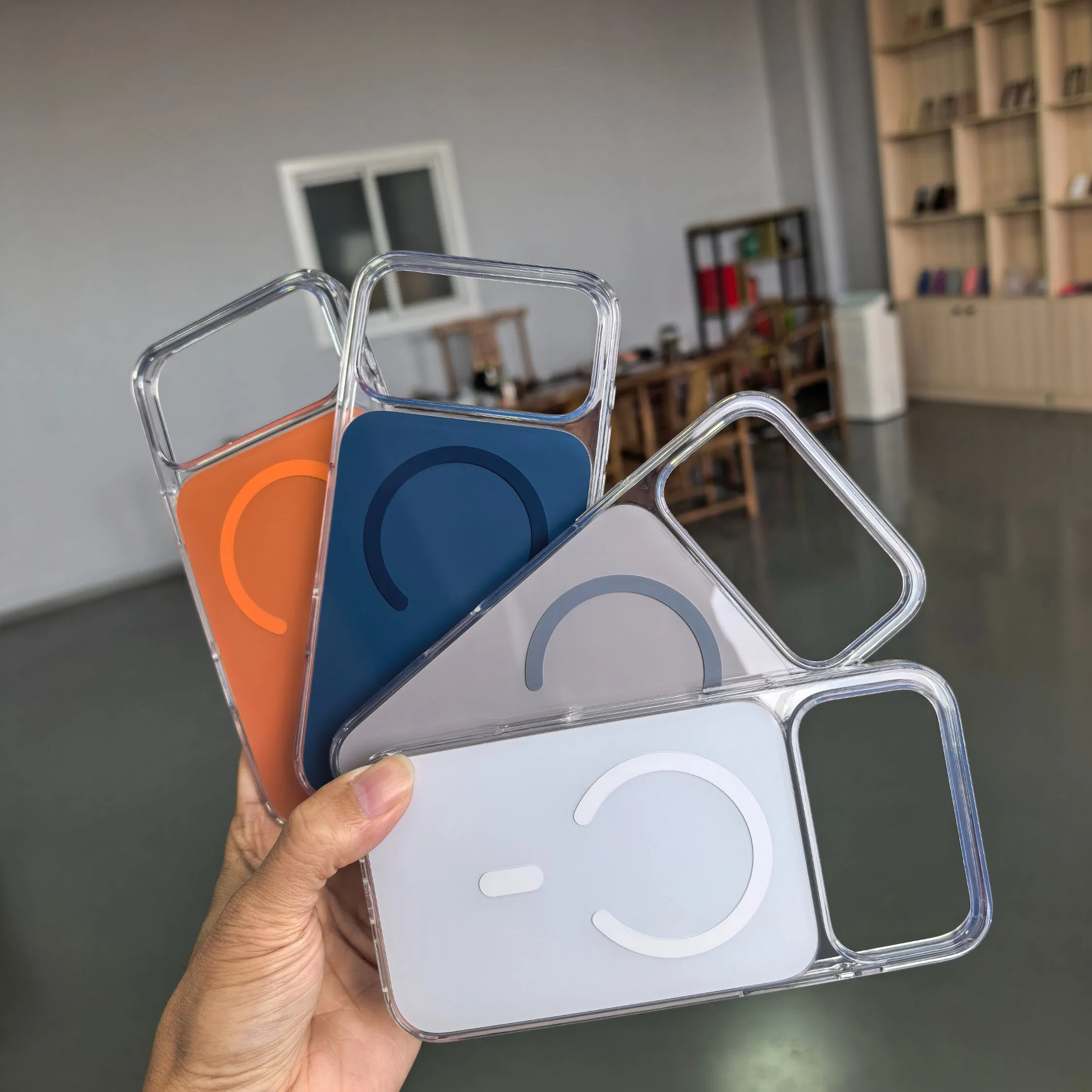 2026 Newest Official Imitation Acrylic Material Two-in-One Phone Case