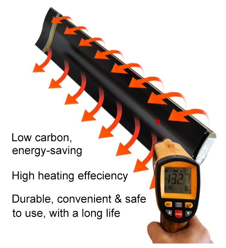 Commercial Infrared Radiator Space Heater
