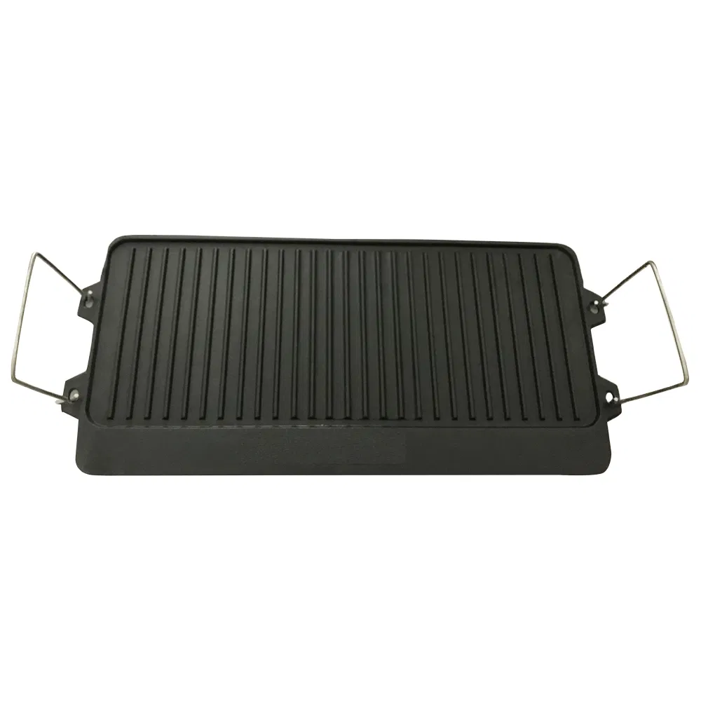 Pre Seasoned Cast Iron Griddle Plate for BBQ