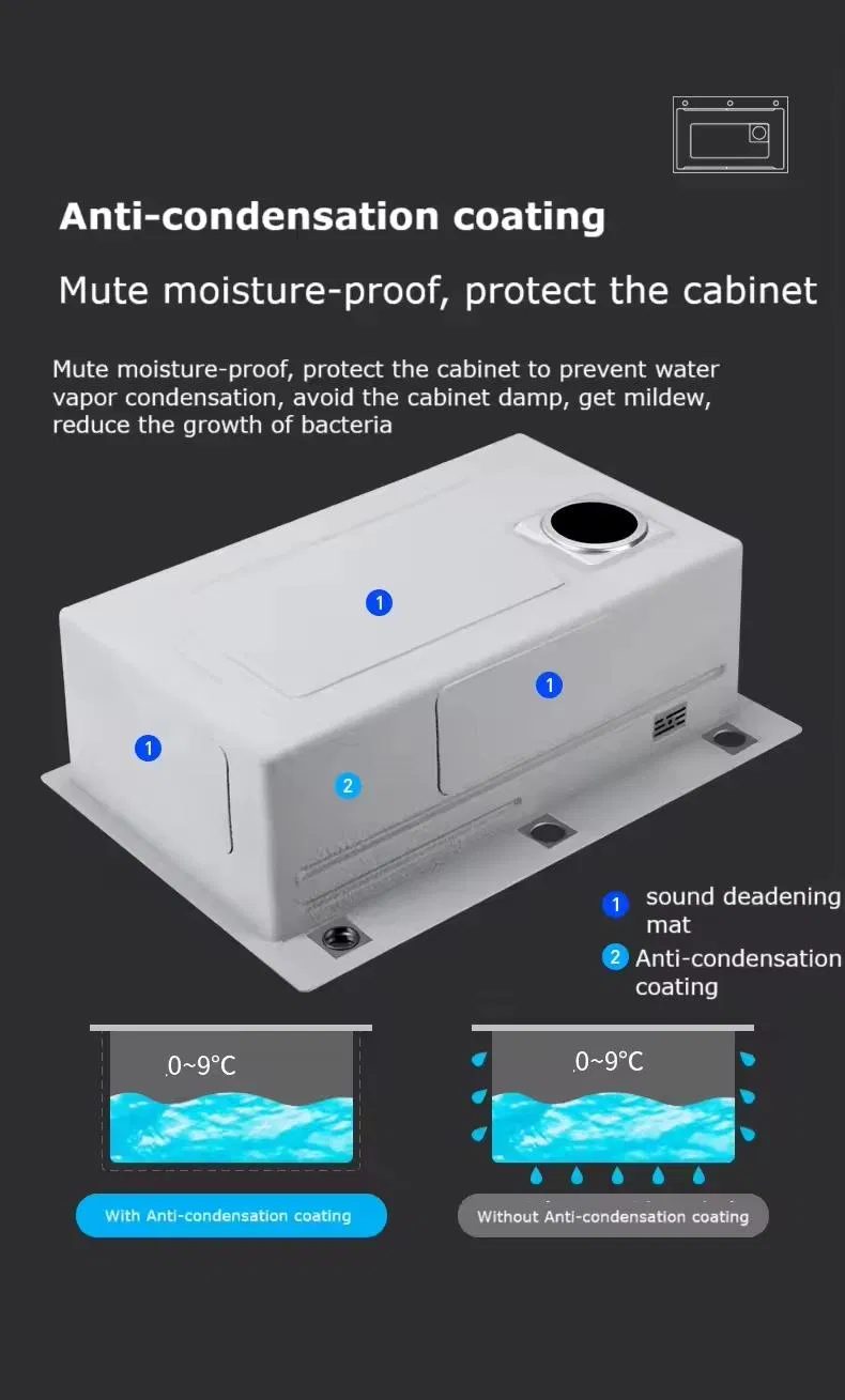 Quartz High Quality Black Granite Composite Kitchen Sink Quartz Sink From China