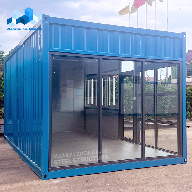 Custom Mobile Prefab 20FT Small Modular Container Coffee Shop Store for Sale