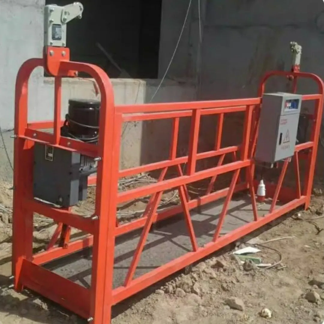 Electric Scaffolding Suspended Working Platform Wire Rope Window Cleaning Gondola Lift