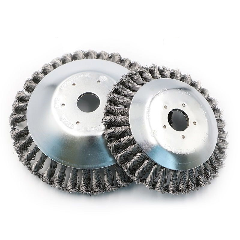 6inch Steel Wire Weeding Brush for Cut Glass