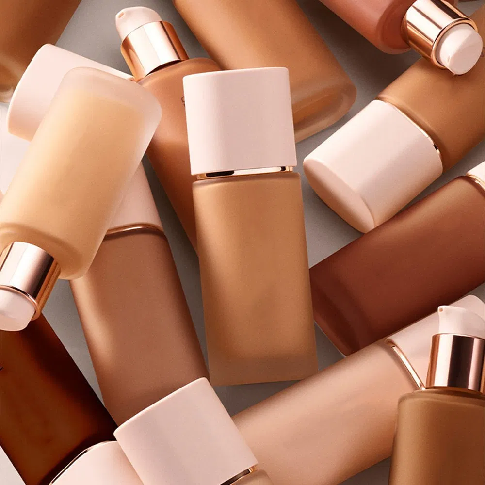 Vegan Cover Under-Eye Circles Blemishes Skin Color Changing Flawless Complexion Lightweight Full Coverage Liquid Foundation