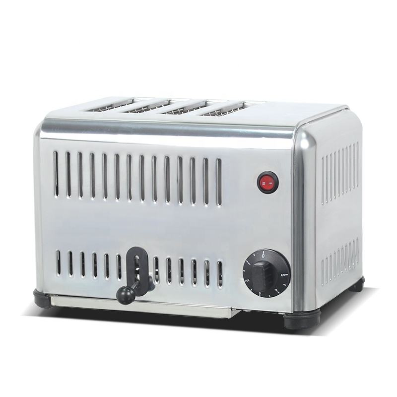 Versatile Stainless Steel Toaster with Adjustable Browning Control