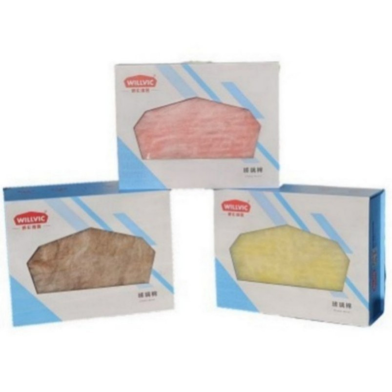 50mm-200mm Thickness Insulation Materials Fire-Rated Fiber Glass Fiberglass with CE