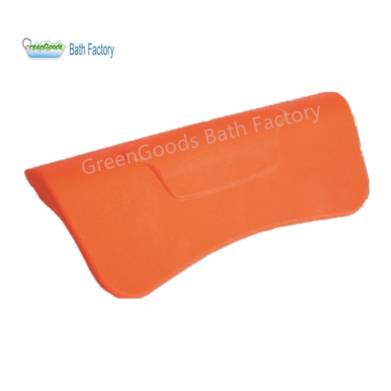 Factory Direct Oasis SPA Bathtub Orange Soft Pillow with Headrest