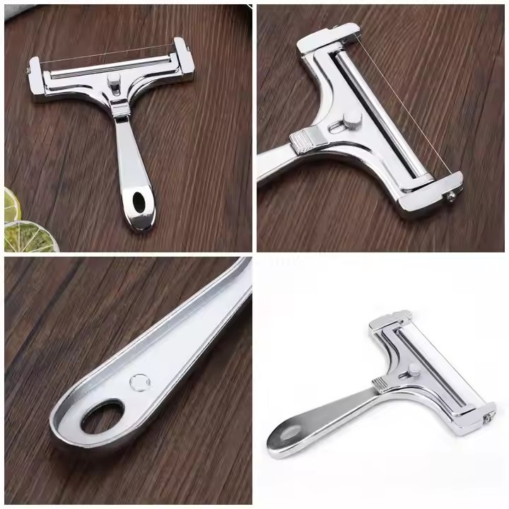 Adjustable Thickness Stainless Steel Cheese Slicer Butter Cutter Grater