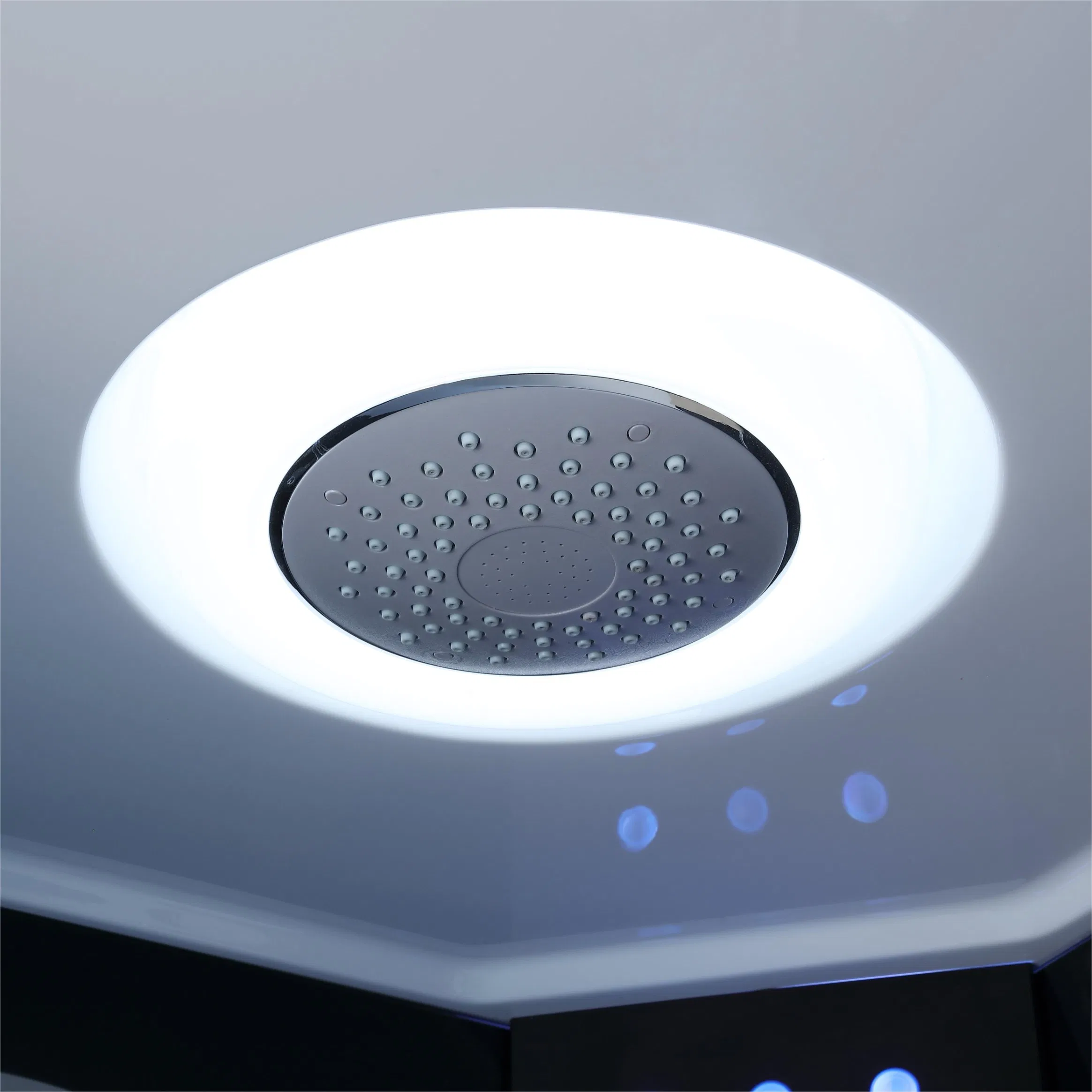 High-End Rich Luxury Steam Room with Acrylic Basin MP3 Head Shower (QQ7701)