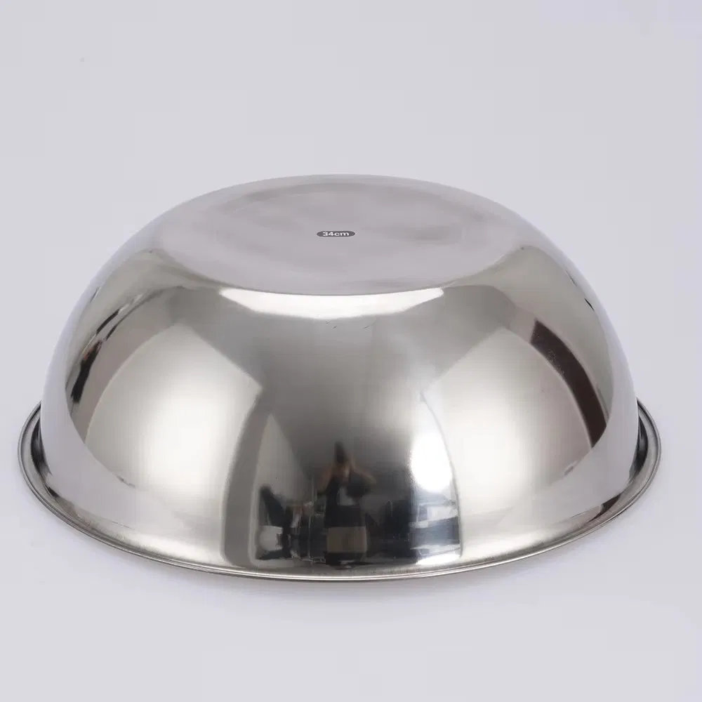 Stainless Steel Salad & Mixing Bowl 12cm to 38cm for Kitchen Use Serving Sugar Fruit Salads-Utensil Product